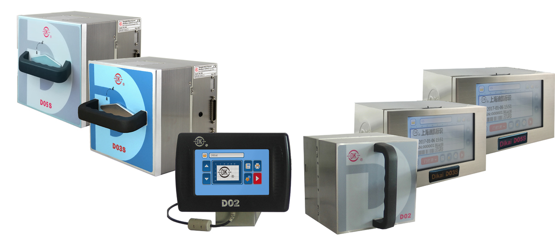 DIKAI D05S الطابعة الحرارية مع إمدادات الطاقة AC100-240V إمدادات الهواء 6بار وضمان 1 سنة