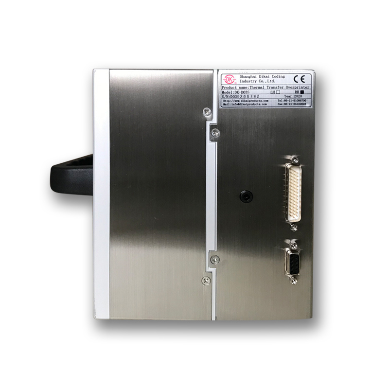 DIKAI D03S طابعة تحويل الحرارة 32mm مع AC100-240V 50/60Hz الطاقة و 6bar/90psi إمدادات الهواء ل 32x60mm / 32x100mm منطقة الطباعة